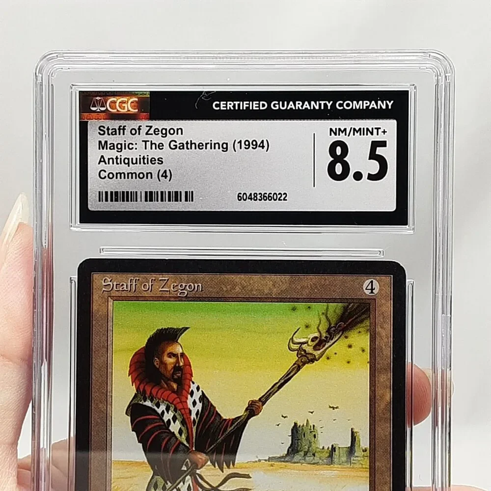 MTG - Antiquities - Staff of Zegon - Graded - CGC 8.5 - Vintage